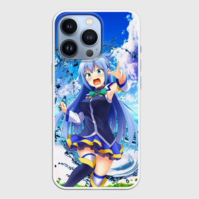 Чехол для iPhone 13 Pro с принтом Aqua Beach в Тюмени,  |  | anime | aqua | beach | girl | god | konosuba | manga | water | witch | аква | аниме | богиня | ведьма | ведьмы | вода | девочка | манга | пляж | прекрасный мир