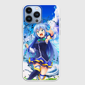 Чехол для iPhone 13 Pro Max с принтом Aqua Beach в Тюмени,  |  | anime | aqua | beach | girl | god | konosuba | manga | water | witch | аква | аниме | богиня | ведьма | ведьмы | вода | девочка | манга | пляж | прекрасный мир