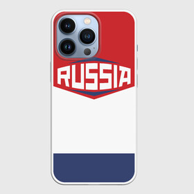 Чехол для iPhone 13 Pro с принтом Russia в Тюмени,  |  | Тематика изображения на принте: background | russia | russian national team | россия | сборная россии | фон