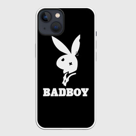 Чехол для iPhone 13 с принтом BAD BOY (секси) в Тюмени,  |  | bad boy | erotic | love | playboy | заяц | кролик | любовь | плейбой | прикол | смешной | страсть | ххх | шутка | юмор