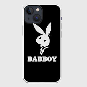 Чехол для iPhone 13 mini с принтом BAD BOY (секси) в Тюмени,  |  | bad boy | erotic | love | playboy | заяц | кролик | любовь | плейбой | прикол | смешной | страсть | ххх | шутка | юмор