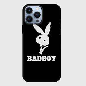 Чехол для iPhone 13 Pro Max с принтом BAD BOY (секси) в Тюмени,  |  | bad boy | erotic | love | playboy | заяц | кролик | любовь | плейбой | прикол | смешной | страсть | ххх | шутка | юмор