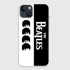 Чехол для iPhone 13 с принтом The Beatles черно   белый партер в Тюмени,  |  | beatles | the beatles | бителз | бителс | битлз | битлс | битлы | группа | джон леннон | джордж харрисон | жуки | зе | ливерпульская четвёрка | мерсибит | пол маккартни | поп | ринго старр | рок