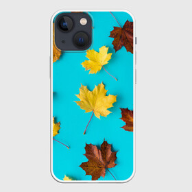 Чехол для iPhone 13 mini с принтом Кленовый листочек в Тюмени,  |  | красивое | листья | модное | осень | тренды
