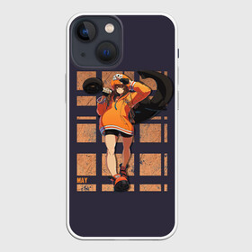 Чехол для iPhone 13 mini с принтом Боец May в Тюмени,  |  | game | games | ggs | guilty gear | guilty gear strive | гилти гир стрэйв | игра | игры