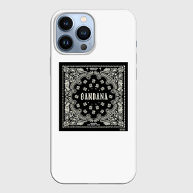 Чехол для iPhone 13 Pro Max с принтом KIZARU (BANDANA) в Тюмени,  |  | Тематика изображения на принте: bandana | kizaru | music | мерч | музыка | рэп