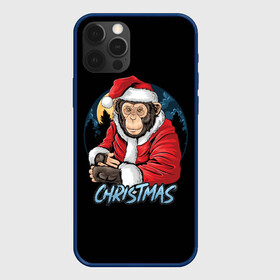 Чехол для iPhone 12 Pro Max с принтом CHRISTMAS (обезьяна) в Тюмени, Силикон |  | Тематика изображения на принте: chimpanzee | christmas | gorilla | merry christmas | monkey | santa claus | бигфут | гамадрил | гиббон | год обе | горилла | дед мороз | ёлка | животное | зверь | мартышка | новый год | обезьяна | орангутан | подарок | праздник