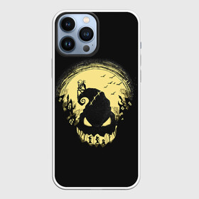 Чехол для iPhone 13 Pro Max с принтом Кошмар Джека. The Nightmare before Christmas в Тюмени,  |  | Тематика изображения на принте: before | christmas | demon | devil | halloween | jack | lamp | night | pumpkin | skeleton | skellington | smile | witch | ведьма | демон | джек | лампа | ночь | перед | рождеством | светильник | скелет | скеллингтон | тыква | улыбка | хэлло