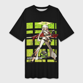 Платье-футболка 3D с принтом Ramlethal в Тюмени,  |  | game | games | ggs | guilty gear | guilty gear strive | гилти гир стрэйв | игра | игры