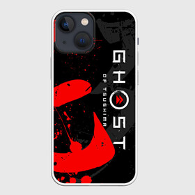 Чехол для iPhone 13 mini с принтом GHOST OF TSUSHIMA | ПРИЗРАК ЦУСИМЫ в Тюмени,  |  | death | game | ghost of tsushim | jin sakai | ninja | samurai | the ghost of tsushima | буке | вакидзаси | воин | вояк | дайсё | дзин сакай | иайто | игра | катана | кодати | мононофу | мститель | мушя | ниндзя | нодати | одати | призрак цу