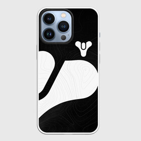 Чехол для iPhone 13 Pro с принтом DESTINY 2 LOGO WHITE в Тюмени,  |  | bungie | cayde 6 | cyd6 | destiny | destiny 2 | forsaken | gambit | ghost | hunter | light | mara sov | titan | warlock | банги | варлок | габмит | дестини | дестини 2 | зур | кейд | кейд 6 | коро | мара сов | отвергнутые 