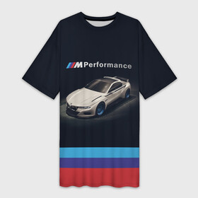 Платье-футболка 3D с принтом BMW CLS 3.0  PERFORMANCE в Тюмени,  |  | auto | auto sport | autosport | bmw | bmw cls 3 | bmw performance | cls | m | mka | performance | авто спорт | автомобиль | автоспорт | ам | бмв | бэха | машина | мка | перформанс