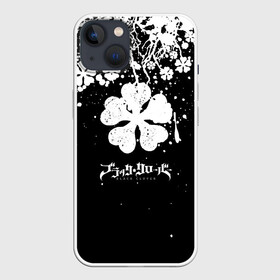 Чехол для iPhone 13 с принтом Black clover: Asta в Тюмени,  |  | asta | black bull | black clover | bull | clover | аста | бык | клевер | чёрный бык | чёрный клевер