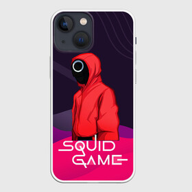 Чехол для iPhone 13 mini с принтом Игра в кальмара (сериал) в Тюмени,  |  | squid game | выживание | игра в кальмара | кальмар | корейский | корея