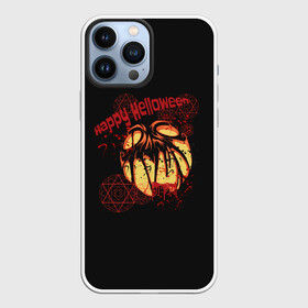 Чехол для iPhone 13 Pro Max с принтом happy Halloween в Тюмени,  |  | blood | bloody | evil | halloween | happy | monster | pumpkin | spiteful | spray | брызги | веселого | зло | злобный | кровавая | кровавый | кровь | монстр | тыква | хэллоуин | хэллоуина