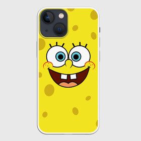 Чехол для iPhone 13 mini с принтом Губка Боб   SpongeBob в Тюмени,  |  | sponge bob | spongebob | губка боб | квадратные штаны | сквэр пэнтс | спанч боб