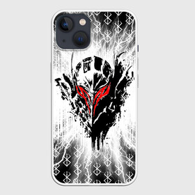 Чехол для iPhone 13 с принтом Берсерк  Berserk. в Тюмени,  |  | berserk | kentaro miura | аниме | берсерк | берсерк аниме | гатс | гриффит | золотой век | каска | кентаро миура | кэнтаро миура | манга | манга берсерк