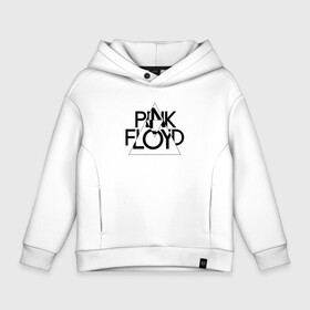 Детское худи Oversize хлопок с принтом PINK FLOYD LOGO | ПИНК ФЛОЙД в Тюмени, френч-терри — 70% хлопок, 30% полиэстер. Мягкий теплый начес внутри —100% хлопок | боковые карманы, эластичные манжеты и нижняя кромка, капюшон на магнитной кнопке | Тематика изображения на принте: pink floyd | артрок | группа | музыка | пинк флойд | прогрессивный рок | протопрог | психоделический рок | рок | рок группа | спейсрок | эйсидрок | экспериментальный рок