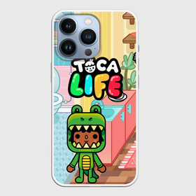 Чехол для iPhone 13 Pro с принтом Toca Boca | Тока бока костюм крокодила в Тюмени,  |  | toca boca | детская игра | дружба | игра | лого | логотип | персонажи | прикоснуться ко рту | руки | тока бока