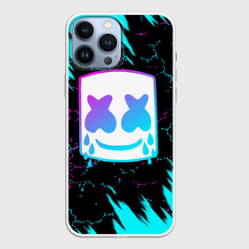 Чехол для iPhone 13 Pro Max с принтом MARSHMELLO NEON: МАРШМЕЛЛО НЕОН. в Тюмени,  |  | america | dj | halloween | marshmello | marshmello halloween | usa | америка | маршмелло | маршмелло хеллоуин | хеллоуин