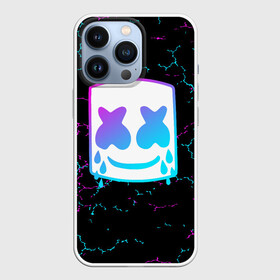 Чехол для iPhone 13 Pro с принтом MARSHMELLO NEON | МАРШМЕЛЛО НЕОН. в Тюмени,  |  | america | dj | halloween | marshmello | marshmello halloween | usa | америка | маршмелло | маршмелло хеллоуин | хеллоуин