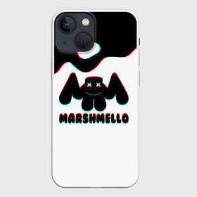 Чехол для iPhone 13 mini с принтом MARSHMELLO MELT: МАРШМЕЛЛО в Тюмени,  |  | america | dj | halloween | marshmello | marshmello halloween | usa | америка | маршмелло | маршмелло хеллоуин | хеллоуин