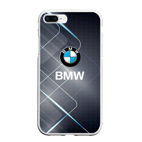 Чехол для iPhone 7Plus/8 Plus матовый с принтом [BMW] Logo в Тюмени, Силикон | Область печати: задняя сторона чехла, без боковых панелей | bmw | bmw performance | m | motorsport | performance | бмв | моторспорт