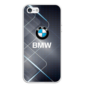 Чехол для iPhone 5/5S матовый с принтом [BMW] Logo в Тюмени, Силикон | Область печати: задняя сторона чехла, без боковых панелей | bmw | bmw performance | m | motorsport | performance | бмв | моторспорт