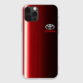 Чехол для iPhone 12 Pro Max с принтом [Toyota] В полоску в Тюмени, Силикон |  | auto | sport | toyota | авто | автомобиль | бренд | спорт | тойота