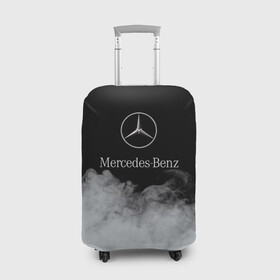Чехол для чемодана 3D с принтом [Mercedes-Benz] Облака в Тюмени, 86% полиэфир, 14% спандекс | двустороннее нанесение принта, прорези для ручек и колес | amg | mercedes | mercedesamg gt | sport | амг | мерседес | мерседесбенц амг | спорт