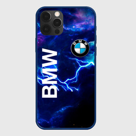 Чехол для iPhone 12 Pro с принтом [BMW] Синяя молния в Тюмени, силикон | область печати: задняя сторона чехла, без боковых панелей | bmw | bmw performance | m | motorsport | performance | бмв | моторспорт