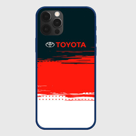 Чехол для iPhone 12 Pro с принтом [Toyota] Texture в Тюмени, силикон | область печати: задняя сторона чехла, без боковых панелей | auto | sport | texture | toyota | авто | автомобиль | бренд | спорт | текстура | тойота