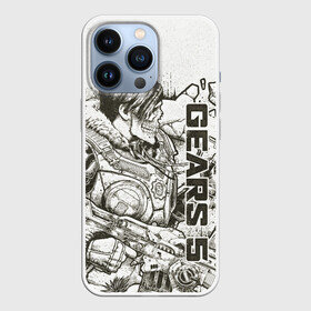 Чехол для iPhone 13 Pro с принтом Gears 5 (Gears of War)  Кейт Диаз в Тюмени,  |  | gears 5 | gears of war | винтовка лансер | игры | кейт диаз | череп | шестнрёнка