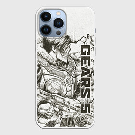 Чехол для iPhone 13 Pro Max с принтом Gears 5 (Gears of War)  Кейт Диаз в Тюмени,  |  | gears 5 | gears of war | винтовка лансер | игры | кейт диаз | череп | шестнрёнка