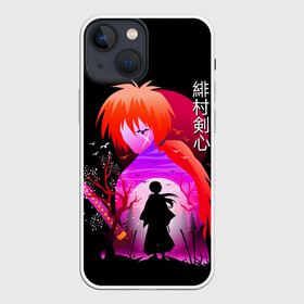 Чехол для iPhone 13 mini с принтом Rurouni Kenshin   Бродяга Кэнсин в Тюмени,  |  | Тематика изображения на принте: rk | ruroken | rurouni kenshin | samurai x | аниме | бродяга кэнсин | манга | самурай икс | химура