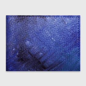 Обложка для студенческого билета с принтом Синие акварельные мазки в Тюмени, натуральная кожа | Размер: 11*8 см; Печать на всей внешней стороне | акварель | арт | краски | мазки | мазки красок | рисунок | рисунок акварелью | рисунок красками