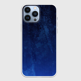 Чехол для iPhone 13 Pro Max с принтом Смешение потоков в Тюмени,  |  | акварель | арт | вода | краски | мазки | мазки красок | оттенки | рисунок | рисунок акварелью | рисунок красками | синий