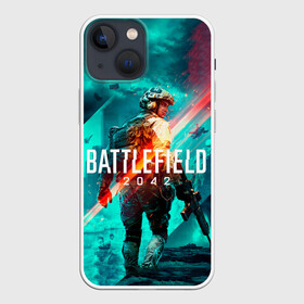 Чехол для iPhone 13 mini с принтом Battlefield 2042 игровой арт в Тюмени,  |  | 2042 | action | art | battlefield | cover | game | shooter | автомат | арт | батла | война | игра | обложка | оружие | солдат | стрелялка | шутер