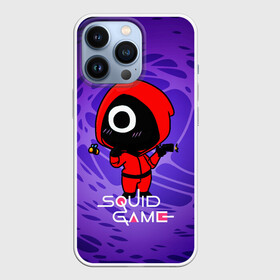Чехол для iPhone 13 Pro с принтом Little girl Игра в кальмарас в Тюмени,  |  | Тематика изображения на принте: squid game | выживание | игра в кальмара | кальмар | корейский | корея