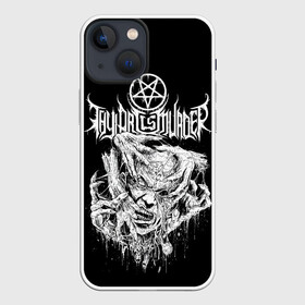 Чехол для iPhone 13 mini с принтом Thy Art Is Murder   Hate в Тюмени,  |  | death metal | deathcore | hate | human target | thy art is murder | группы | дэткор | метал | музыка | рок