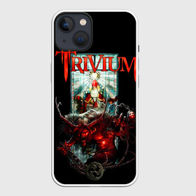 Чехол для iPhone 13 с принтом Trivium    Endless Night в Тюмени,  |  | trivium | грув метал | группы | метал | музыка | рок | тривиум | трэш метал | хеви метал