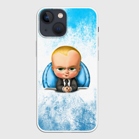 Чехол для iPhone 13 mini с принтом Босс Молокосос (+спина) в Тюмени,  |  | boss baby | cartoon | the boss baby | босс молокосос | малой | мелкий | молокосос | мултик | мульт | мультфильм | пёсико