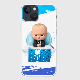 Чехол для iPhone 13 mini с принтом The Boss Baby (Босс Молокосос) в Тюмени,  |  | boss baby | cartoon | the boss baby | босс молокосос | малой | мелкий | молокосос | мултик | мульт | мультфильм | пёсико