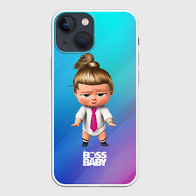 Чехол для iPhone 13 mini с принтом Boss baby girl в Тюмени,  |  | baby | boss | boss baby | босс | босс молокосос | маленький босс | малыш | мальчик | молокосос | ребенок