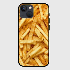Чехол для iPhone 13 mini с принтом Картошка фри Фастфуд в Тюмени,  |  | Тематика изображения на принте: potato | деревенская картошка | жареная картошка | картофель | картошка | картошка фри | фри
