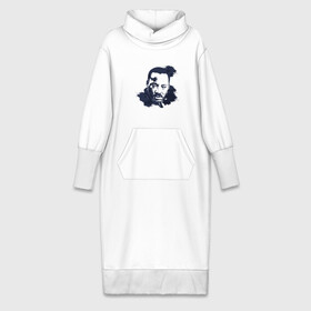 Платье удлиненное хлопок с принтом Мартин Лютер в Тюмени,  |  | гуманист | деятель | иллюстрация | кинг | пастор | писатель | политик