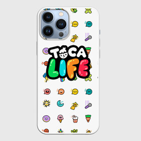 Чехол для iPhone 13 Pro Max с принтом Логотип | Toca Boca | Тока Бока в Тюмени,  |  | digital toys | gamer | games | helicopter taxi | pets | toca boca | toca hair salon | toca kitchen | toca life | toca life city | toca life world | toca tea party | video games | бока бока | игры | тока бока | тока лайф | тока тока