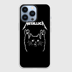 Чехол для iPhone 13 Pro с принтом Meowtallica. в Тюмени,  |  | metallica | кот | котэ | металлика | музыка | рок