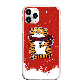 Чехол для iPhone 11 Pro Max матовый с принтом грустный тигр с бокалом вина в Тюмени, Силикон |  | 2022 | год тигра | новый год | новый год 2022 | символ года | тигр | тигренок | тигрица | тигры