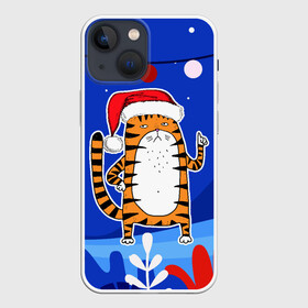 Чехол для iPhone 13 mini с принтом Тигр   символ 2022 года в Тюмени,  |  | Тематика изображения на принте: 2022 | год тигра | новый год | новый год 2022 | символ года | тигр | тигренок | тигрица | тигры